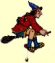 Witch jumping jack