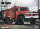 Soviet fire truck Ural 4320 Osiny