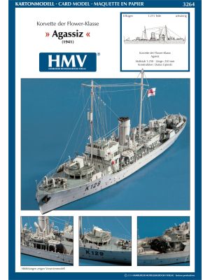 Flower Class HMCS Corvette Agassiz