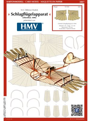 M.S. Oldtimer-Models Lilienthal Schlagflügelapparat