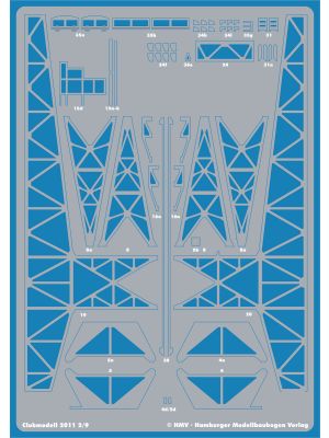 Lasercut detail set for Clubmodel 2011