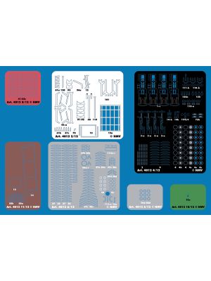 Lasercut detail set for Club model 2012