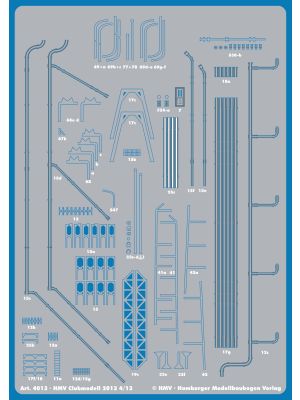 Lasercut detail set for Club model 2013