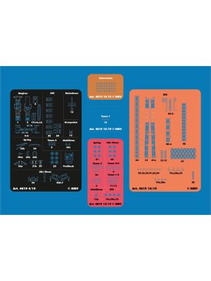 Lasercut detail set for Club Model 2019