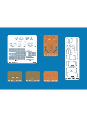 Lasercut detail set for SMS Sleipner