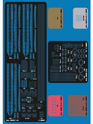 Lasercut detail set for Harbor Torpedo Boat S33 - S35