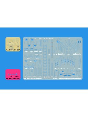 Lasercut detail set for SMS Emden Grey