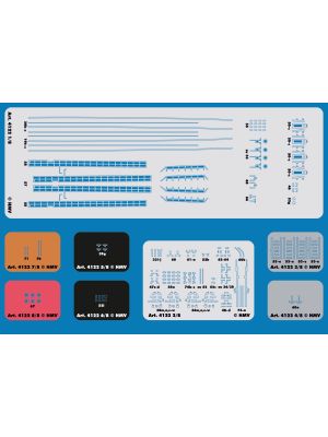 Lasercut detail set for S-boat S7 - S13