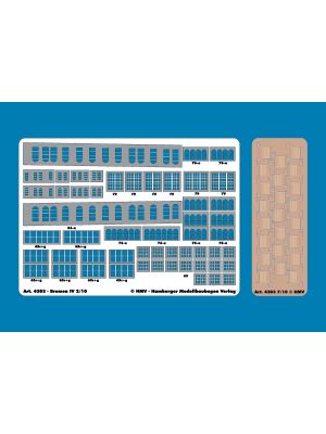 Lasercut detail set for Bremen IV Interior