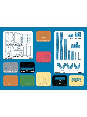 Lasercut detail set for Elbe 3