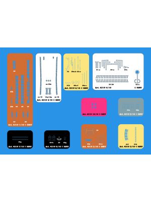 Lasercut detail set for Bussard