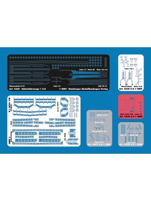 Lasercut detail set for Modern Harbor Boats