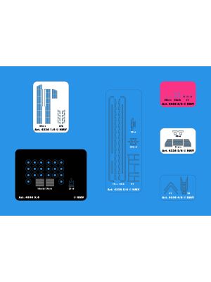 Lasercut detail set for Fast Crew Supplier Dona Diana