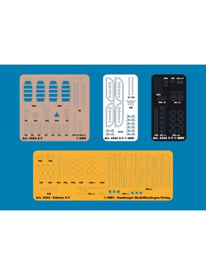 Lasercut detail set for Schwan II