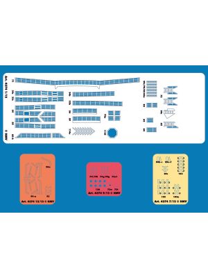 Lasercut detail set for MS Bleichen