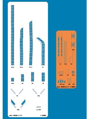 Lasercut detail set for Bruno Illing