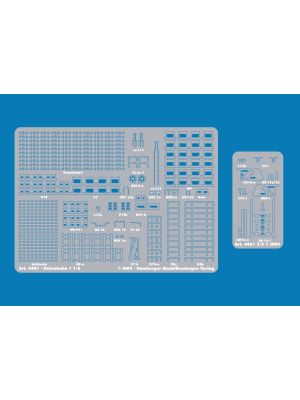 Lasercut detail set for Dock Railway