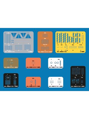 Lasercut detail set for Region A - Sea marks 1