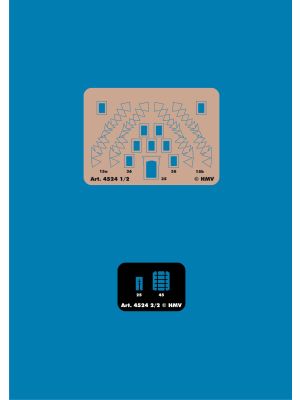 Lasercut detail set for Town Hall Dahenfeld