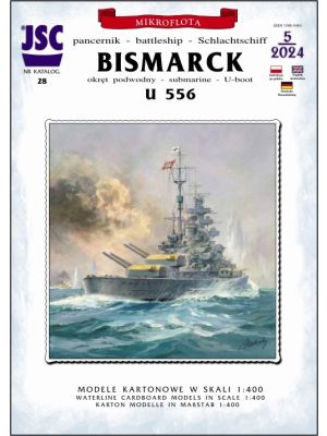 German Battleship Bismarck, U-Boat U556 and Catalina