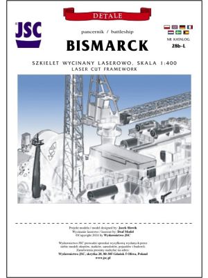 Lasercut Set frames for Bismarck