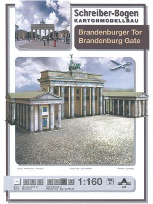 Brandenburg Gate in Berlin, Germany