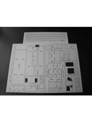 Lasercutset assault gun IV (SdKfz. 163)