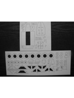 Lasercutset BMW Sauber F1 2006