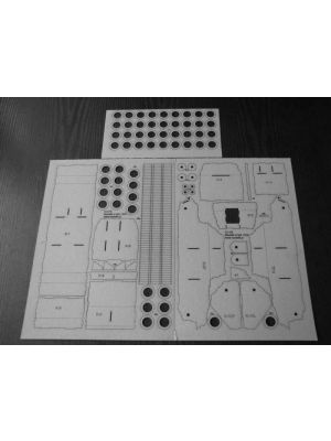 Lasercutset Russian Tank SU-76i