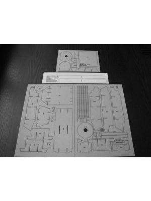 Lasercutset British Tank A12 MATILDA II MK II