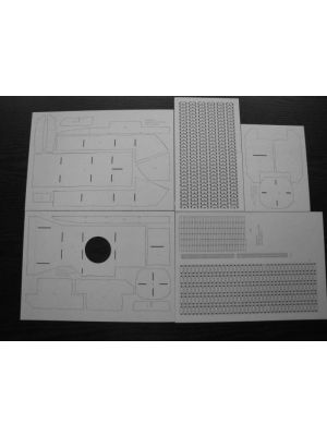 Lasercutset British Tank MCV-80 Warrior