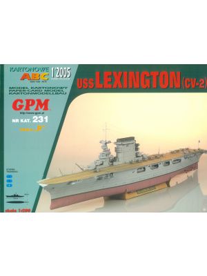 Aircraft carrier USS Lexington CV-2