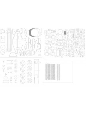 Sd.Kfz. 223 Lasercut Spanten