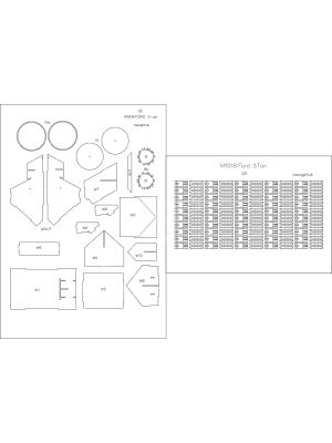 Lasercutset for Ford T Rnas