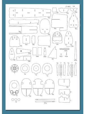 Lasercutset Frames & Details for RWD 6 SP-AHN