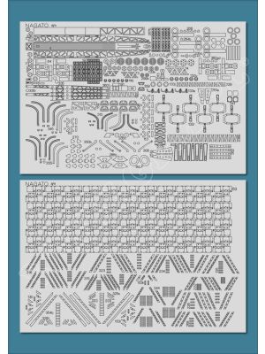 Lasercut set details for Nagato