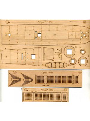 Wooden Decks for USS Saginaw