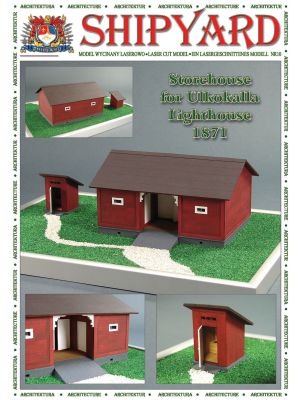 Lagerhaus zu Leuchtturm Ulkokalla 1:72