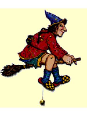 Witch jumping jack