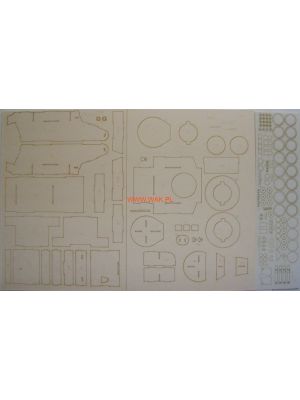 Lasercutset frames for M3A1 Stuart