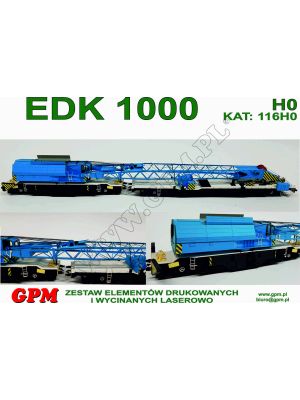 Polish railway crane EDK 1000