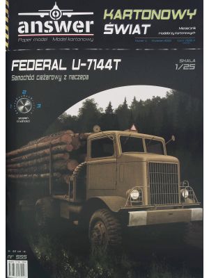 Federal (Autocar) U-7144 T Lumber Truck