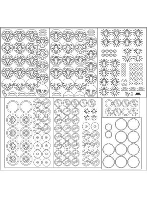 Lasercut Set wheels for Ty 2 Floridsdorf