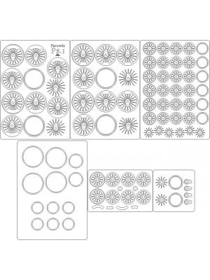 Lasercut Set wheels for P3.1