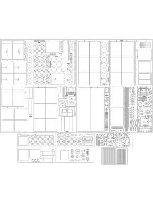 Lasercut Set frames and details for Renault Magnum