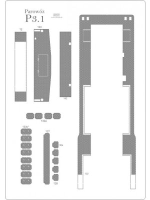 Lasercut Set platforms for P3.1