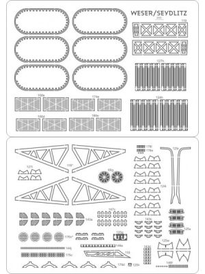 Lasercut Set details for Weser