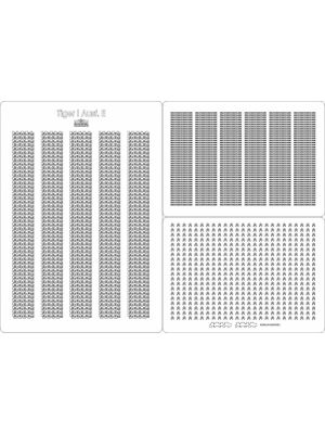 Lasercut Set tracks for Tiger I Ausf. E