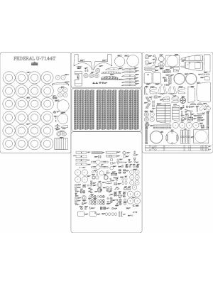 Lasercut Set frames AND details for U-7144 T