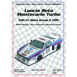 Lancia Beta Montecarlo Turbo 24 Le Mans from 1981